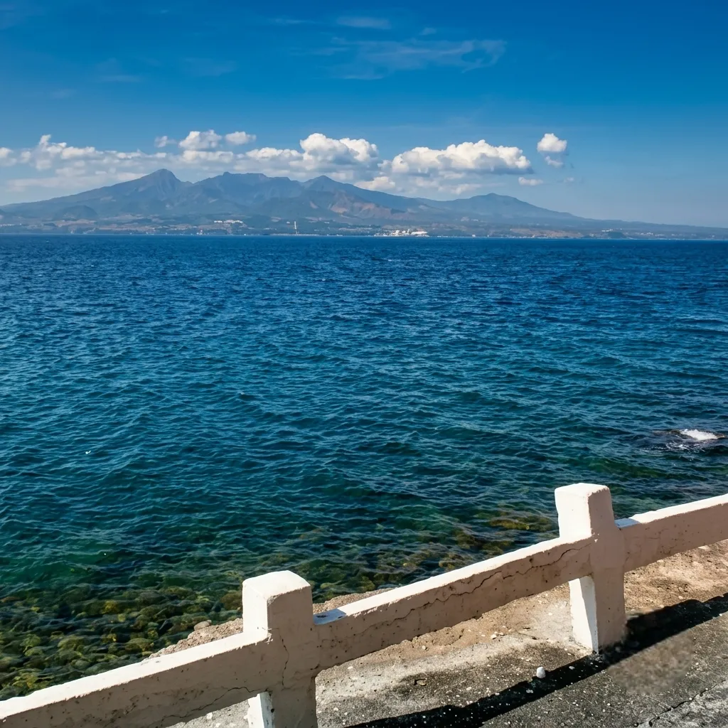 Placeholder image showing the waters between Mariveles and Corregidor